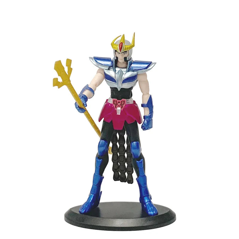 Figurine d'anime, 19 cm, armure debout, modèle pour enfants, boîte en PVC, décoration de bureau