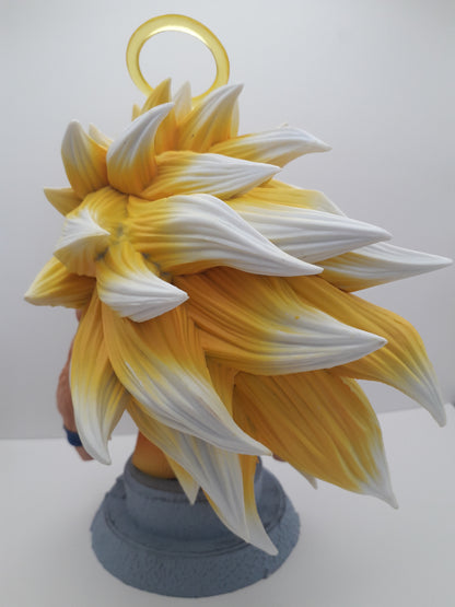 Dragon Ball Super Saiyan 3 Son Goku half buste anime figurine