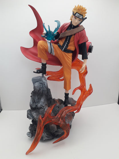 Naruto Peripheral Uzumaki Naruto Uchiha Sasuke anime figurine (sans boite)
