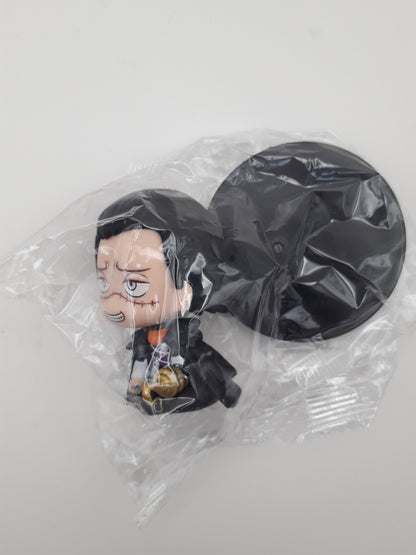 8pcs/set One Piece sitting anime figurines(OPP bag)