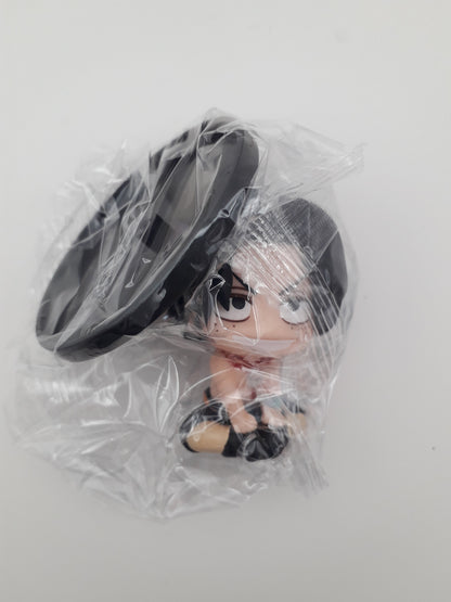 8pcs/set One Piece sitting anime figurines(OPP bag)