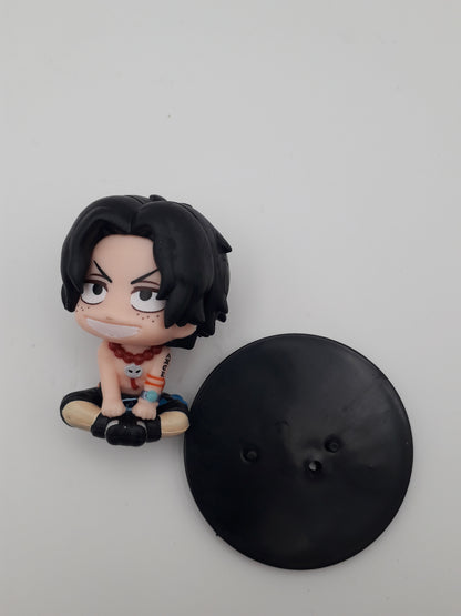 8pcs/set One Piece sitting anime figurines(OPP bag)