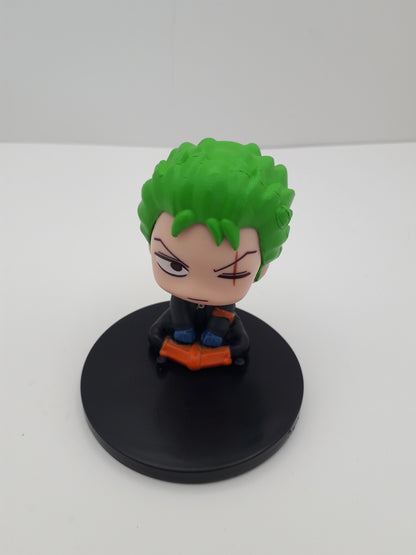 8pcs/set One Piece sitting anime figurines(OPP bag)