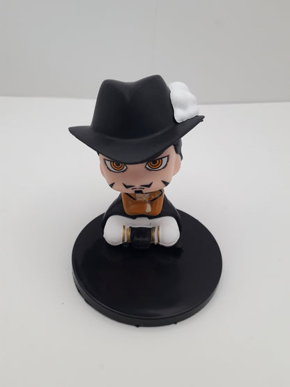 8pcs/set One Piece sitting anime figurines(OPP bag)