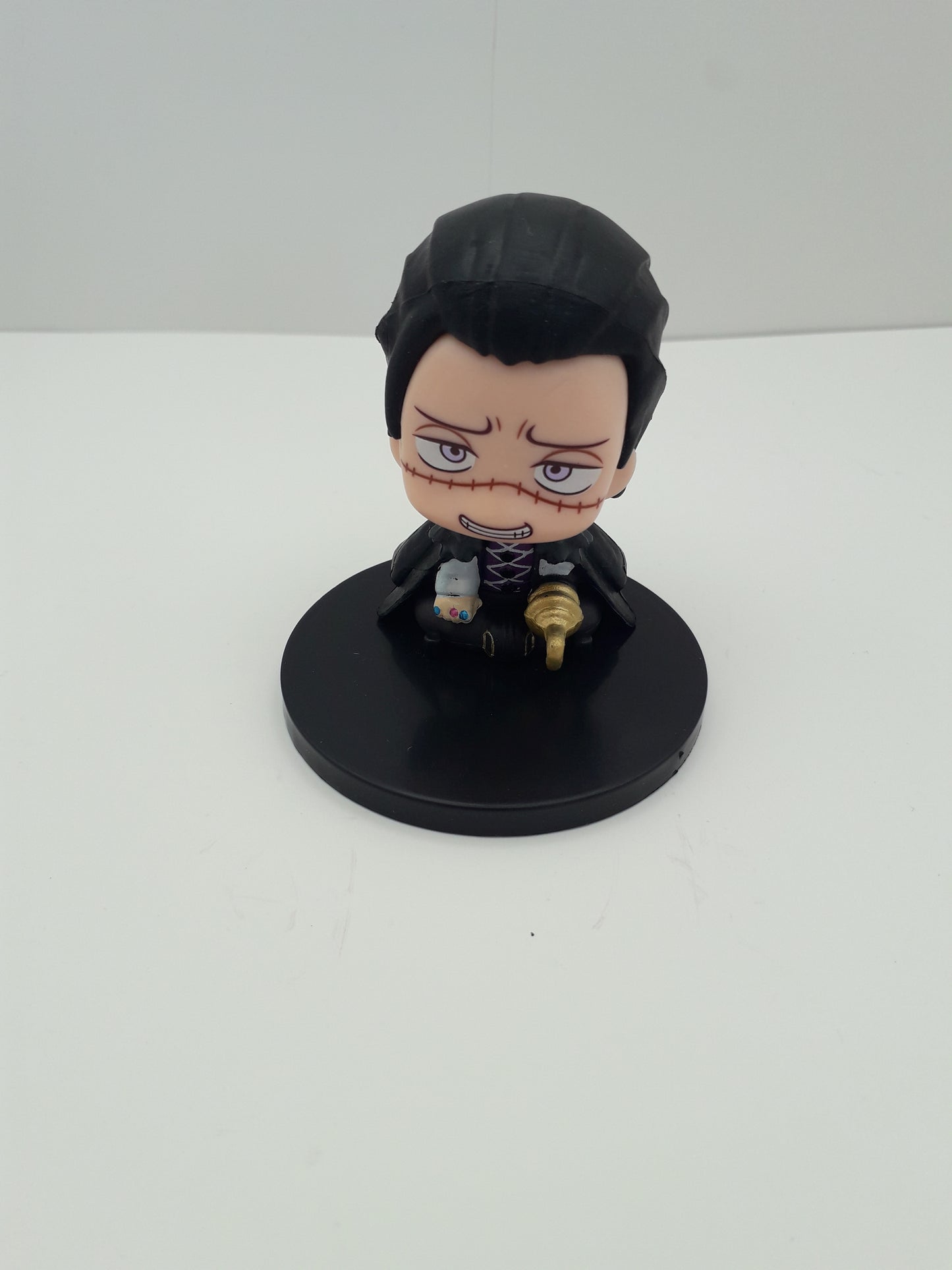 8pcs/set One Piece sitting anime figurines(OPP bag)