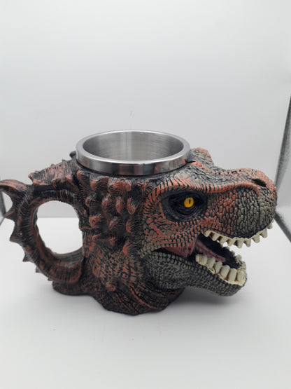 Jurassic World Dinosaure Park 3D Stainless Steel Water Mug
