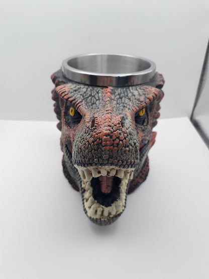 Jurassic World Dinosaure Park 3D Stainless Steel Water Mug