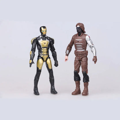 10pcs/set 15cm Super Heroes  Action Figurine Toys