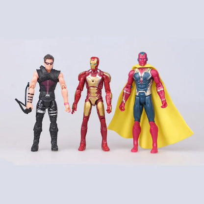 10pcs/set 15cm Super Heroes  Action Figurine Toys