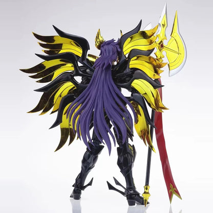Figurine d'anime, 18 cm, armure debout, modèle pour enfants, boîte en PVC, décoration de bureau