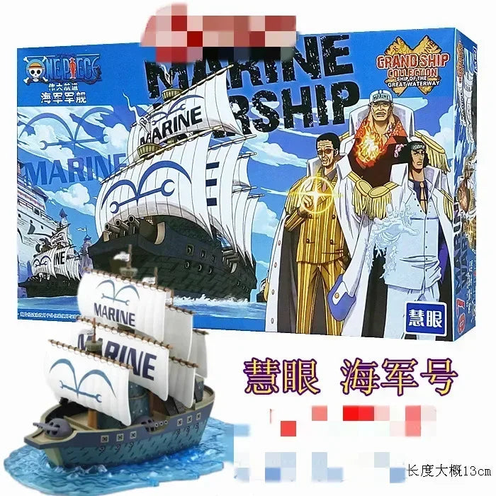 Figurine Pirate Ships Decoration Modeltoys manga