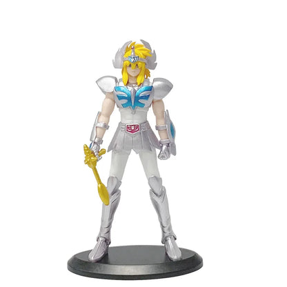 Figurine d'anime, 19 cm, armure debout, modèle pour enfants, boîte en PVC, décoration de bureau