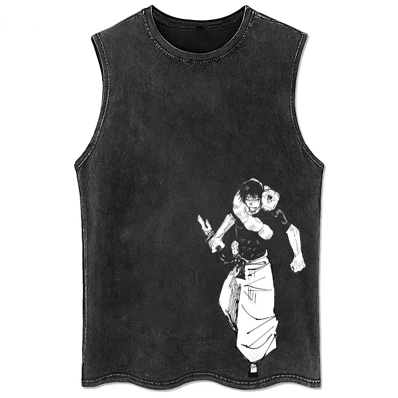 Anime Tshirt Streetwea Cotton
