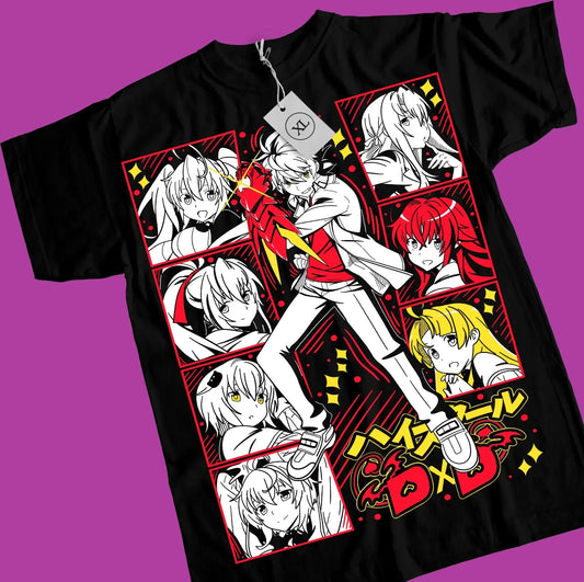 T-shirt  ,Girl, manga