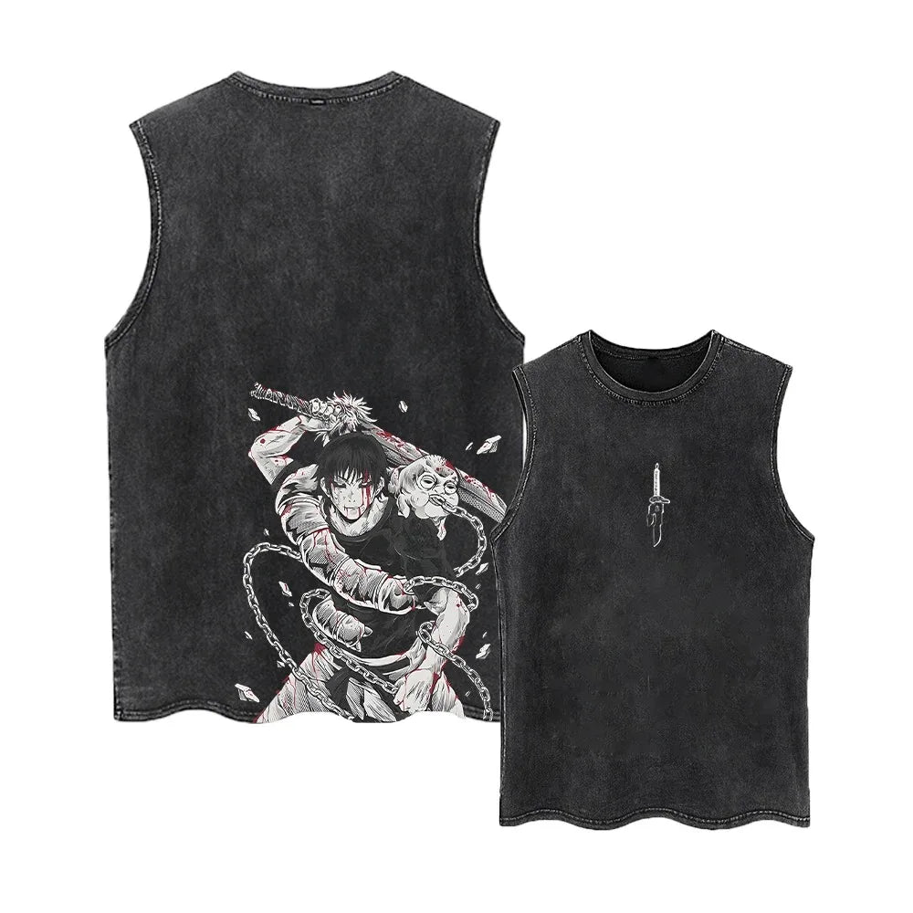 Anime Tshirt Streetwea Cotton
