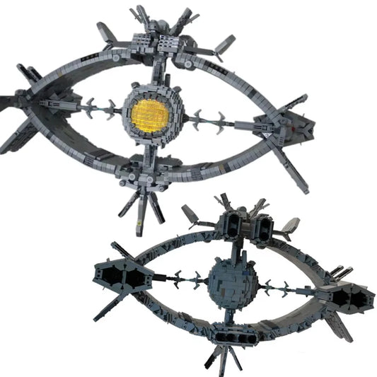 Odyssey Futuristic Spaceship  Blocks Sci-Fi Adventure manga