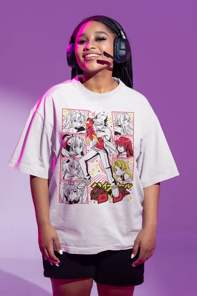 T-shirt  ,Girl, manga
