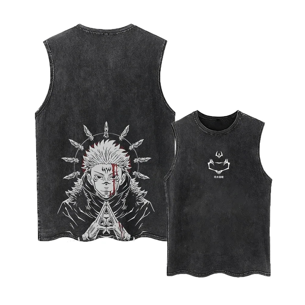 Anime Tshirt Streetwea Cotton