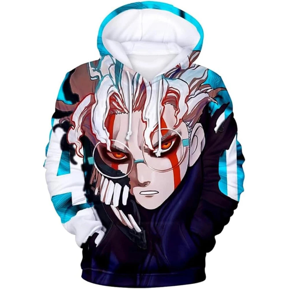 Anime Fashion Streetwear Oversized Sweatshirts