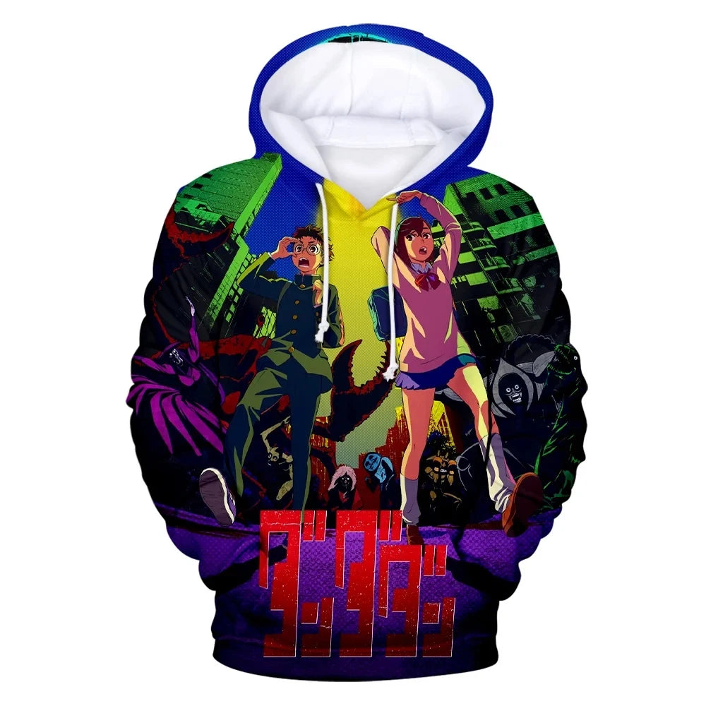 Anime Fashion Streetwear Oversized Sweatshirts