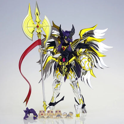 Figurine d'anime, 18 cm, armure debout, modèle pour enfants, boîte en PVC, décoration de bureau