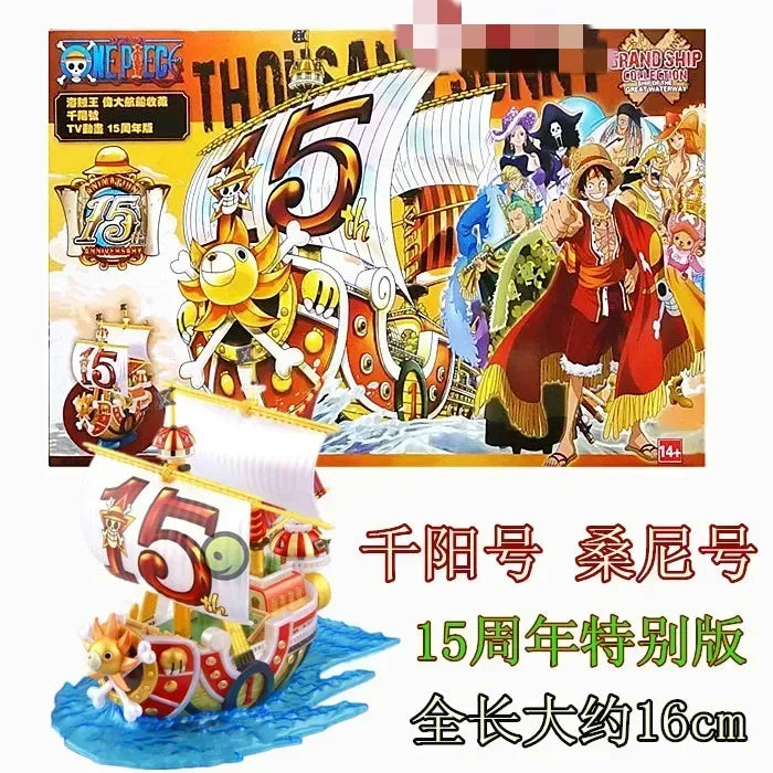 Figurine Pirate Ships Decoration Modeltoys manga
