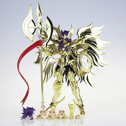 Figurine d'anime, 18 cm, armure debout, modèle pour enfants, boîte en PVC, décoration de bureau