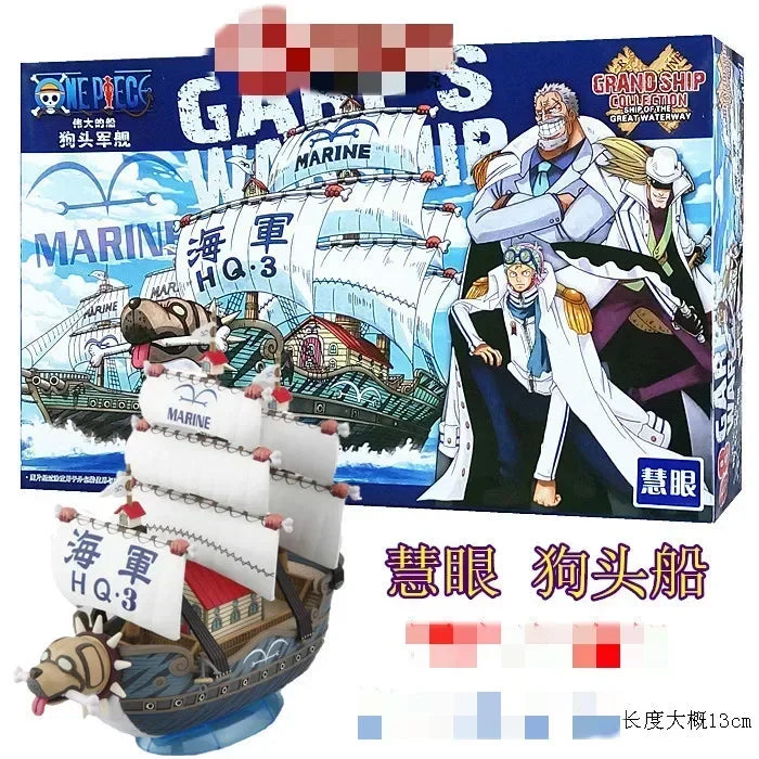 Figurine Pirate Ships Decoration Modeltoys manga