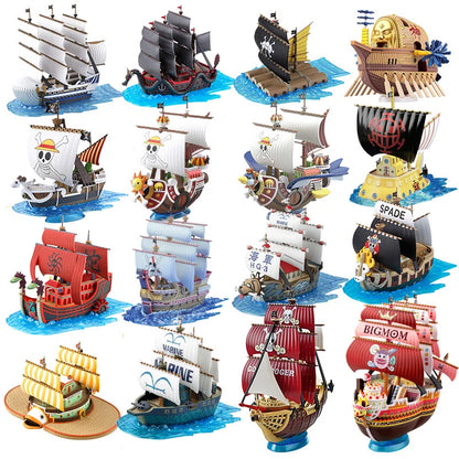 Figurine Pirate Ships Decoration Modeltoys manga