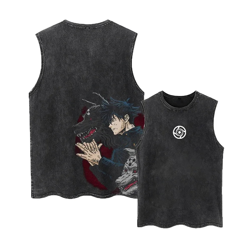 Anime Tshirt Streetwea Cotton