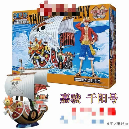 Figurine Pirate Ships Decoration Modeltoys manga