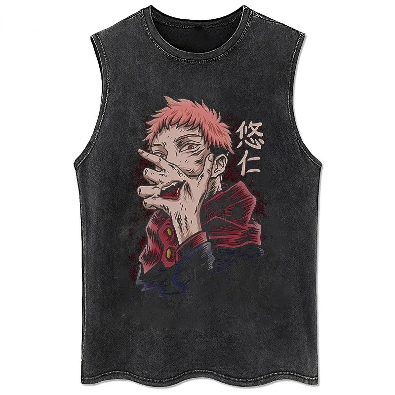 Anime Tshirt Streetwea Cotton