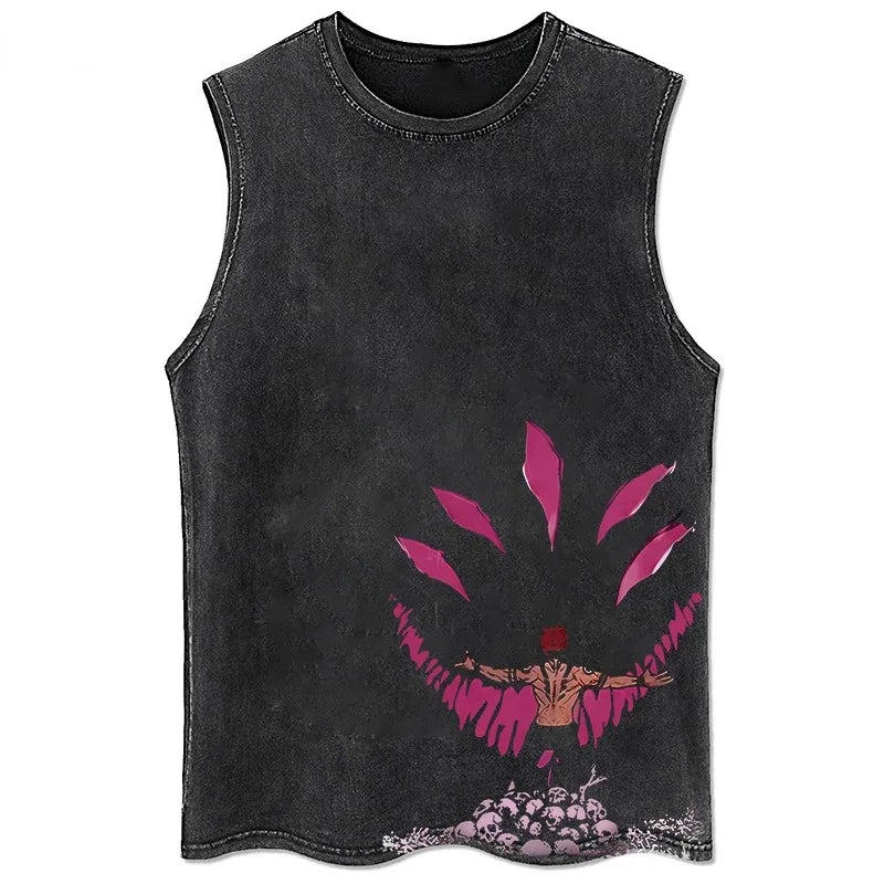 Anime Tshirt Streetwea Cotton