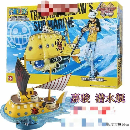Figurine Pirate Ships Decoration Modeltoys manga