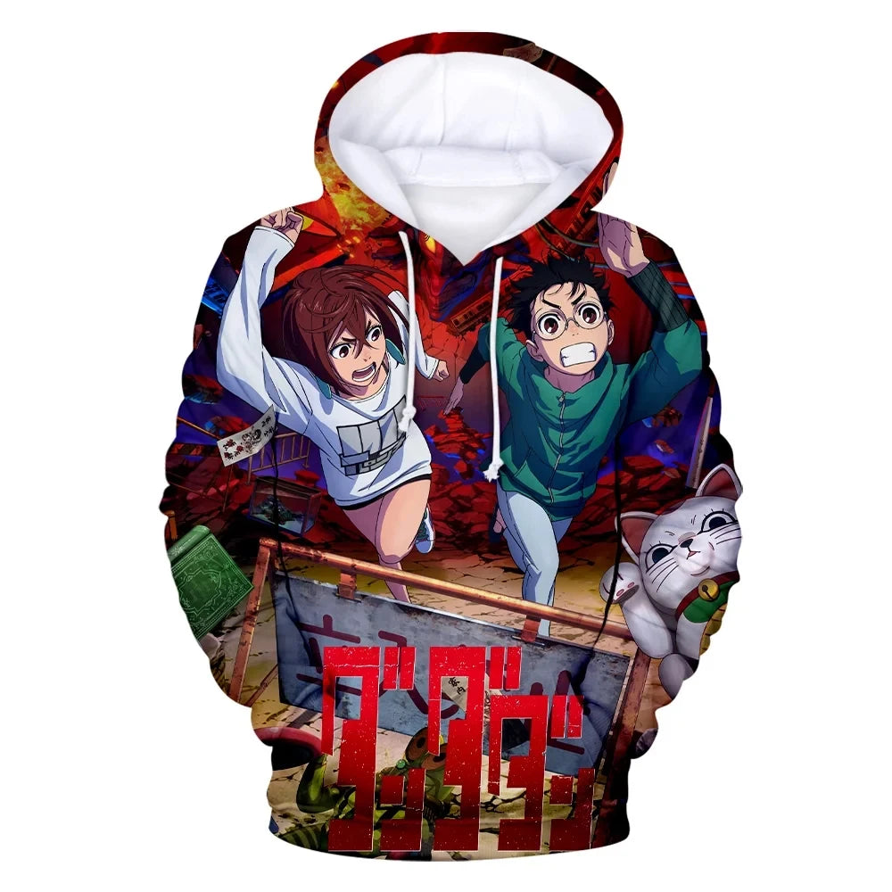 Anime Fashion Streetwear Oversized Sweatshirts