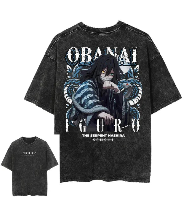 Anime T Shirt  Streetwear Cotton