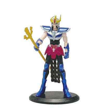 Figurine d'anime, 19 cm, armure debout, modèle pour enfants, boîte en PVC, décoration de bureau