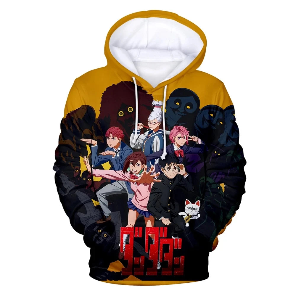 Anime Fashion Streetwear Oversized Sweatshirts