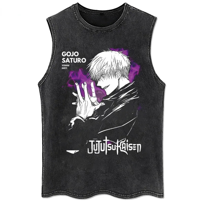 Anime Tshirt Streetwea Cotton