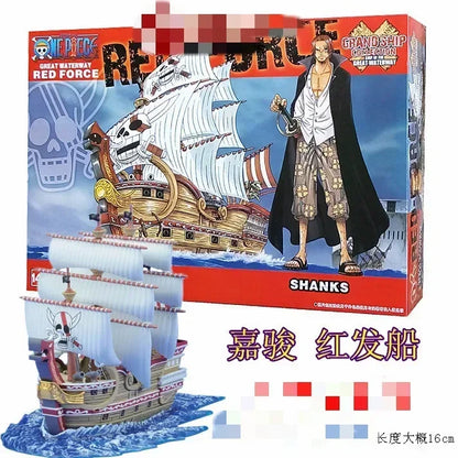 Figurine Pirate Ships Decoration Modeltoys manga