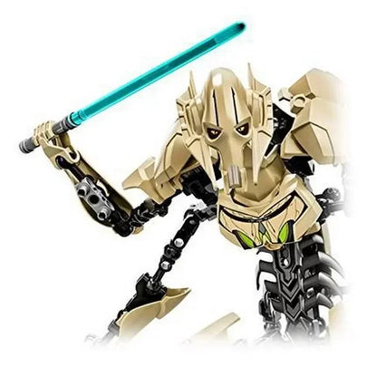 183pcs Star Action Figurine Anime General Robot Building Blocks