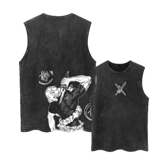 Anime Tshirt Streetwea Cotton
