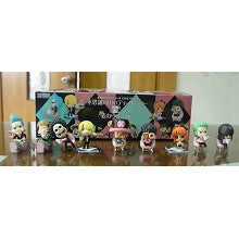 Figurines One piece figures(9pcs a set)