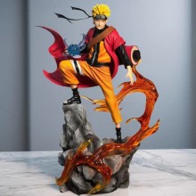 Naruto Peripheral Uzumaki Naruto Uchiha Sasuke anime figurine (sans boite)