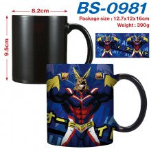 My Hero Academia anime color changing mug cup 400ml