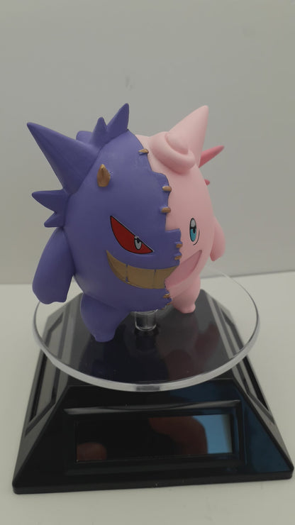 Pokemon angel demon Gengar anime figurine